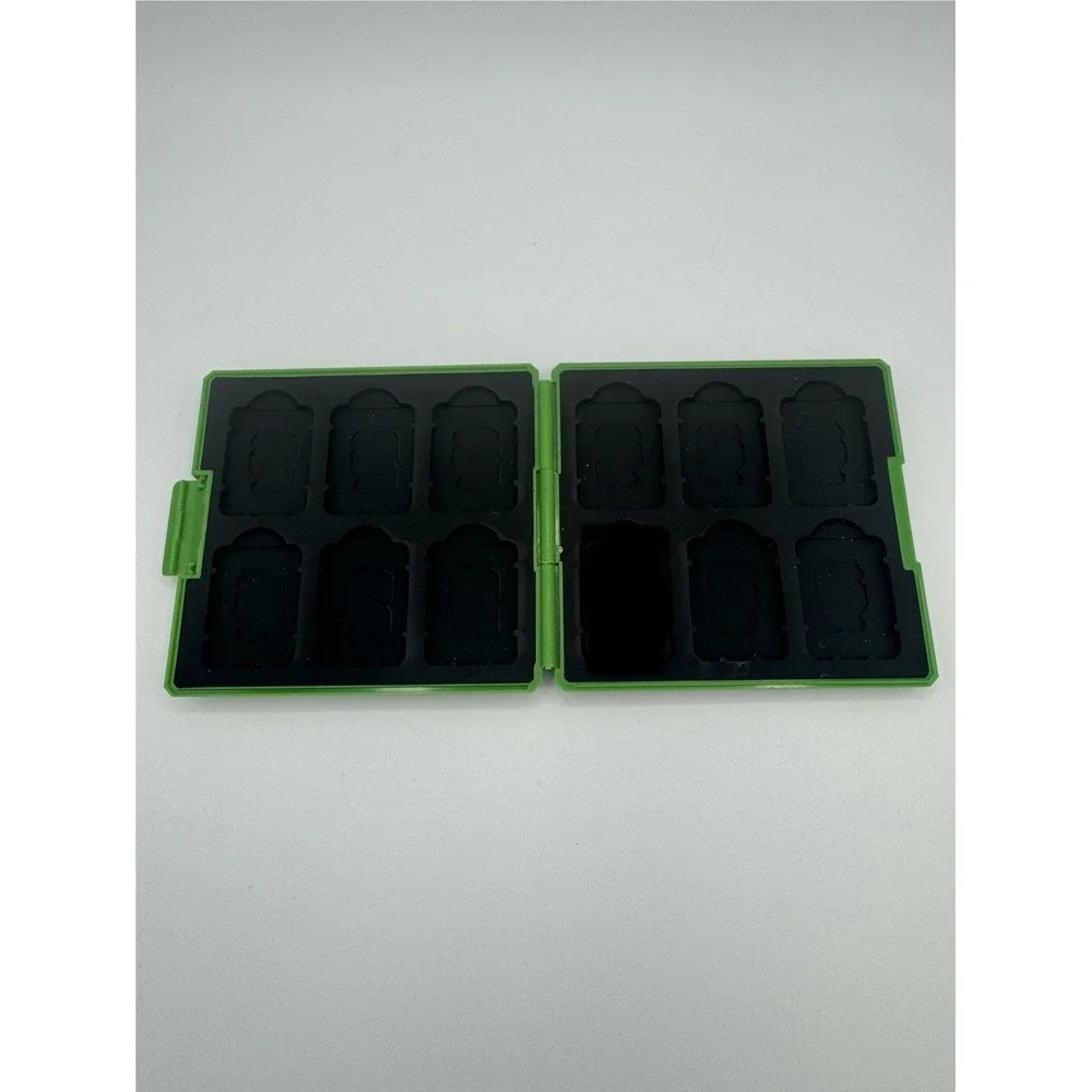 Nintendo Switch Game Card Case Minecraft Creeper Green – Holds 12 Games